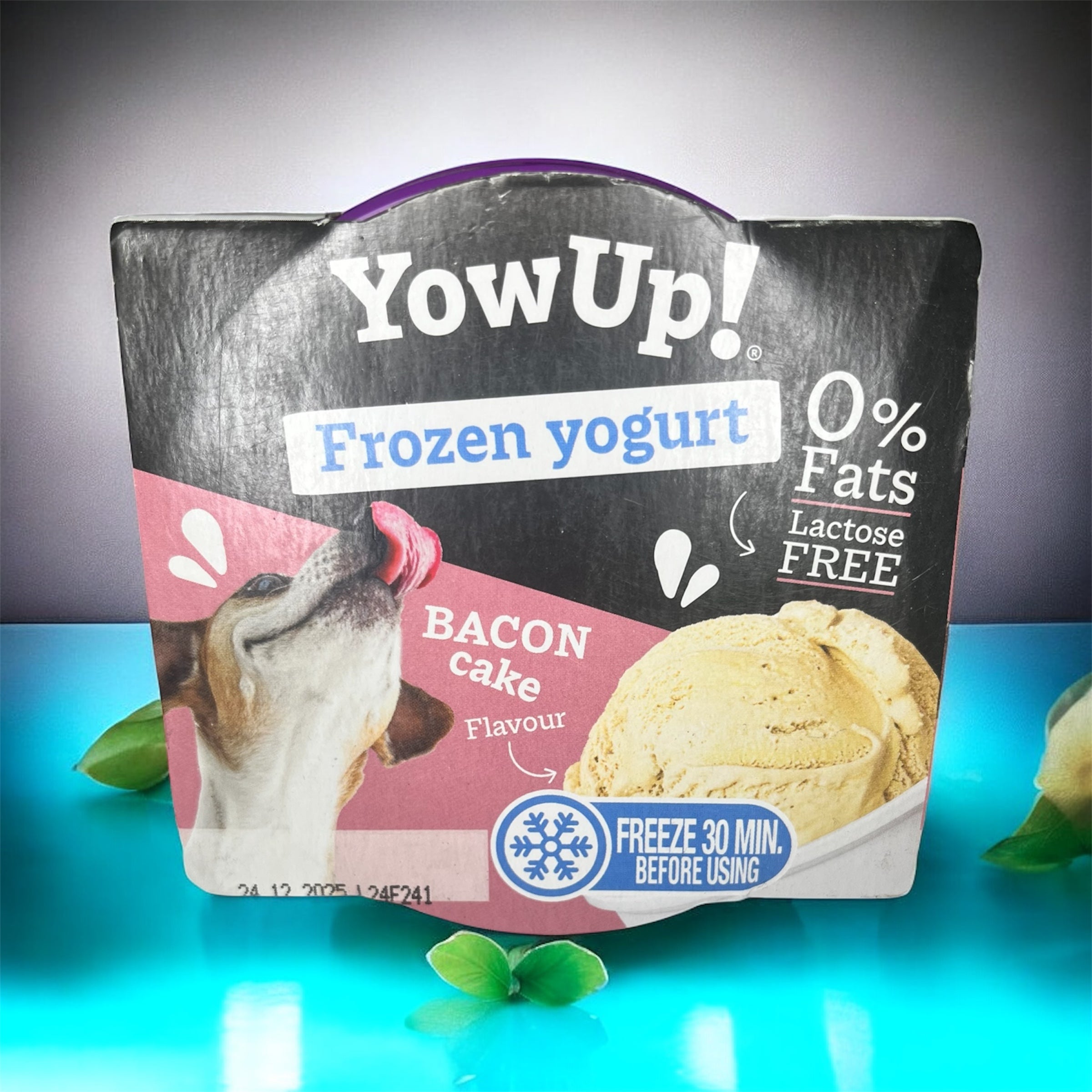 Yow up-Yogur helado de bacon cake