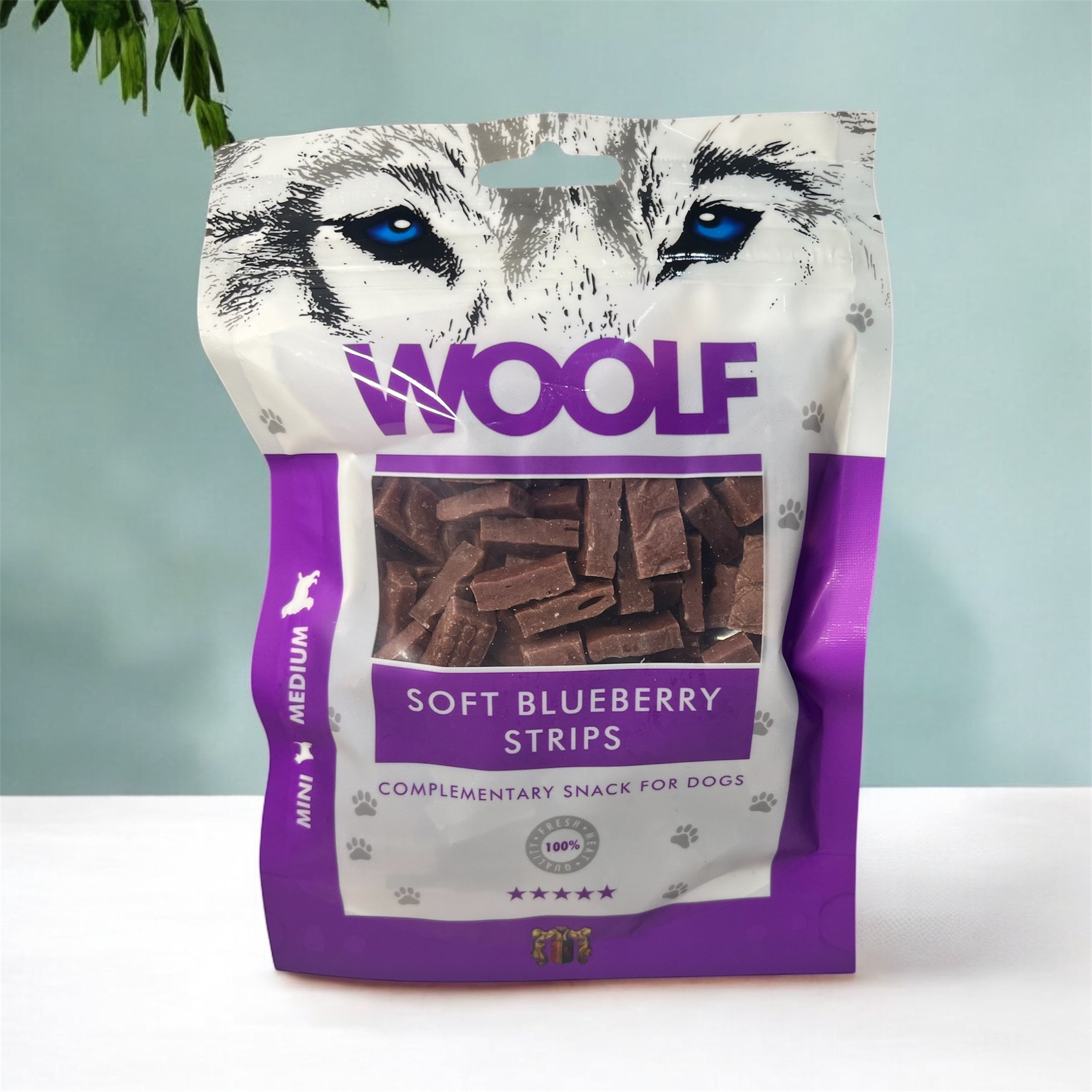 Woolf cubos de Arándanos