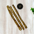 Sticks de ternera y espirulina.